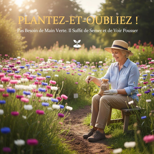 🌱 Graines de Bleuet de Qualité Supérieure – La Fleur Sauvage « Inarrêtable » Qui Pousse Partout